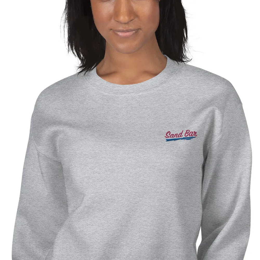 Sand Bar | Embroidered Unisex Crewneck