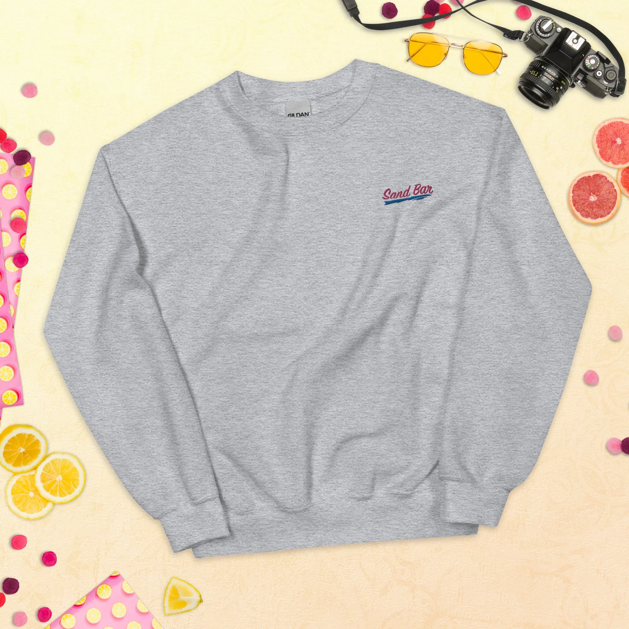 Sand Bar | Embroidered Unisex Crewneck