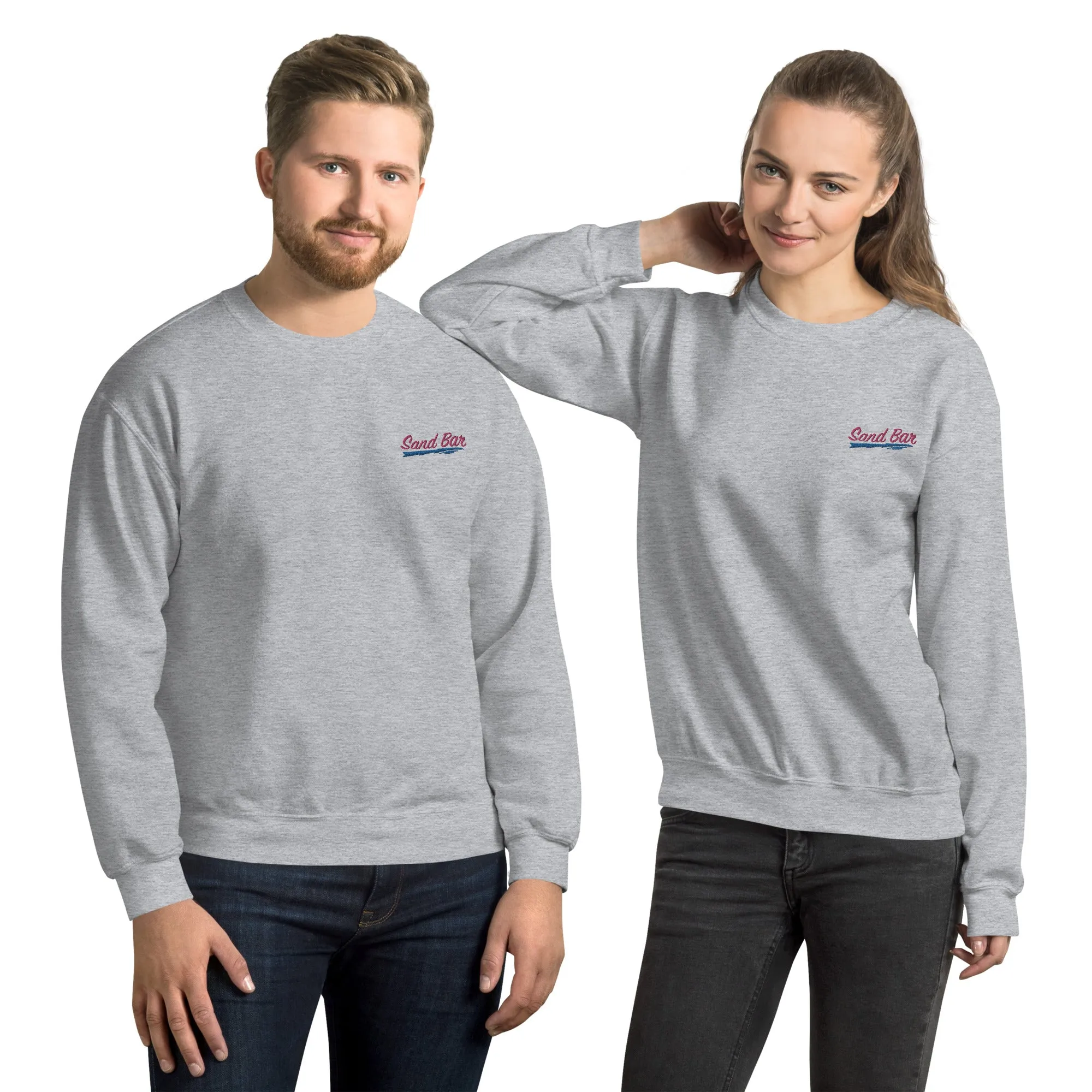 Sand Bar | Embroidered Unisex Crewneck