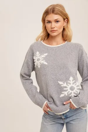 Soft & Cozy Snowflake Sweater