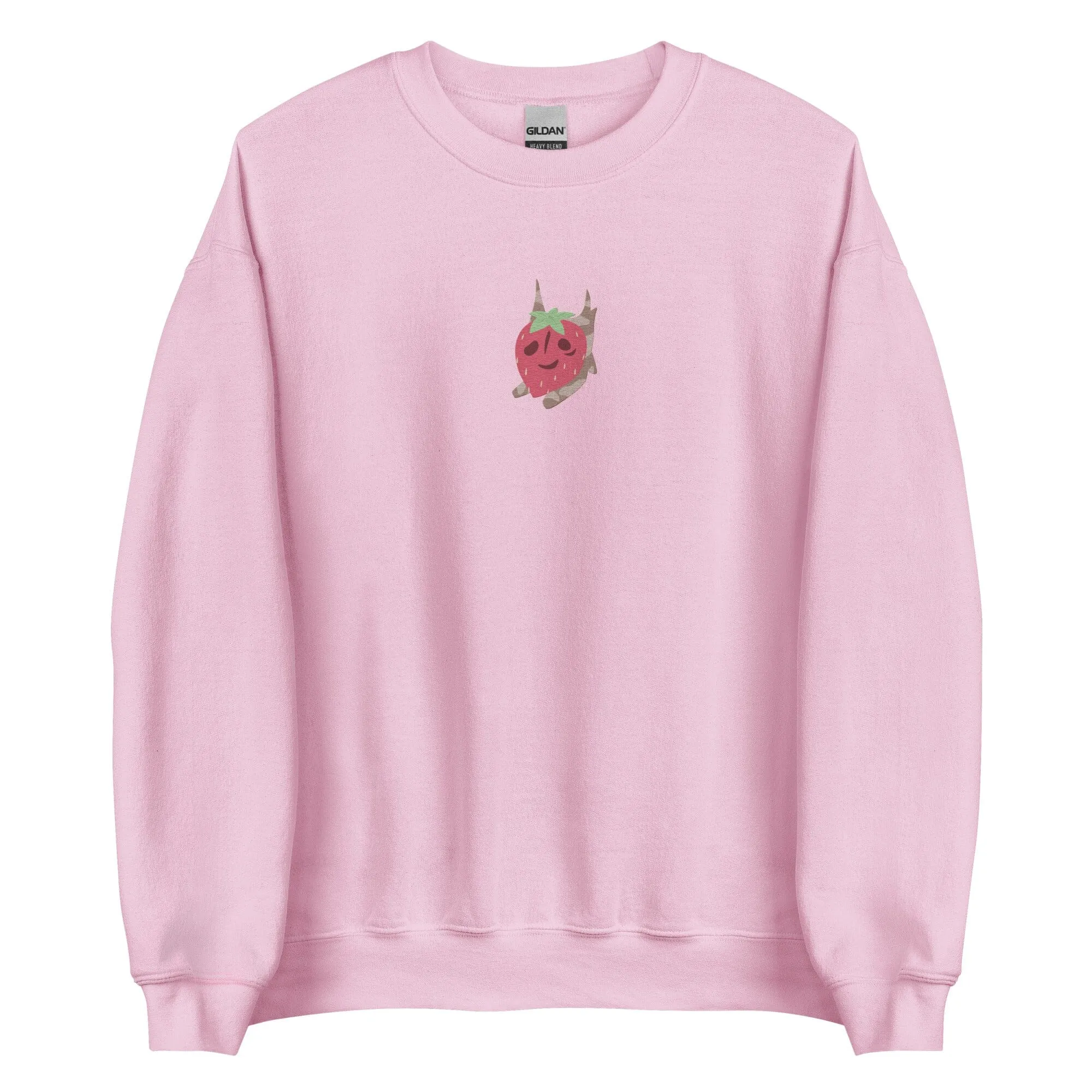 Strawberry Korok | Embroidered Unisex Sweatshirt | Titty Tea Zelda