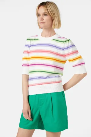 Stripey Crayon Knit Top