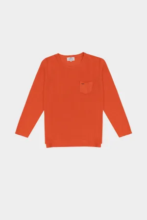 SWEATSHIRT RUSTIC TANGERINE