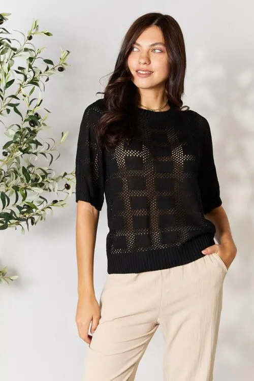 TEEK - DT Ribbed Knit Top