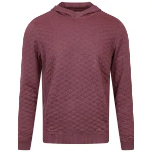 The Wallace Crewneck Sweater Heathered Dark Claret - AW24