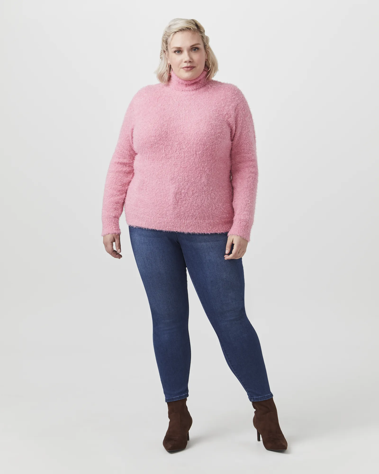 Vita Turtleneck Sweater | Pink