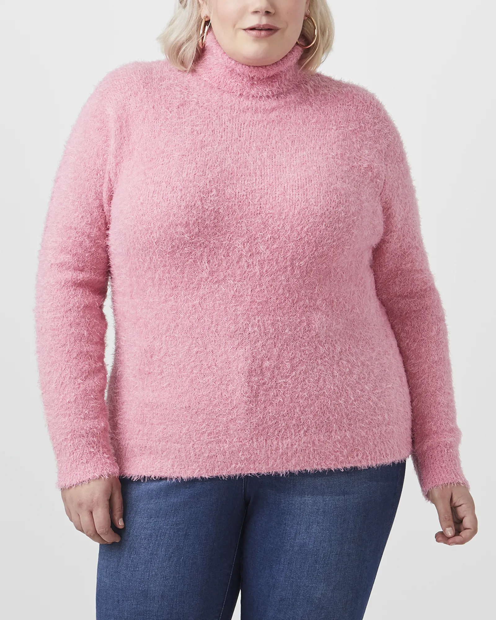 Vita Turtleneck Sweater | Pink